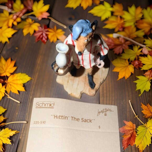 Lowell Davis Hittin' the Sack figurine by Schmid, With Box and Papers ORIGINAL - Picture 2 of 4